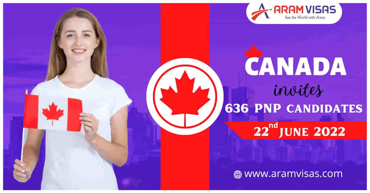 Canada 636 PNP Candidates