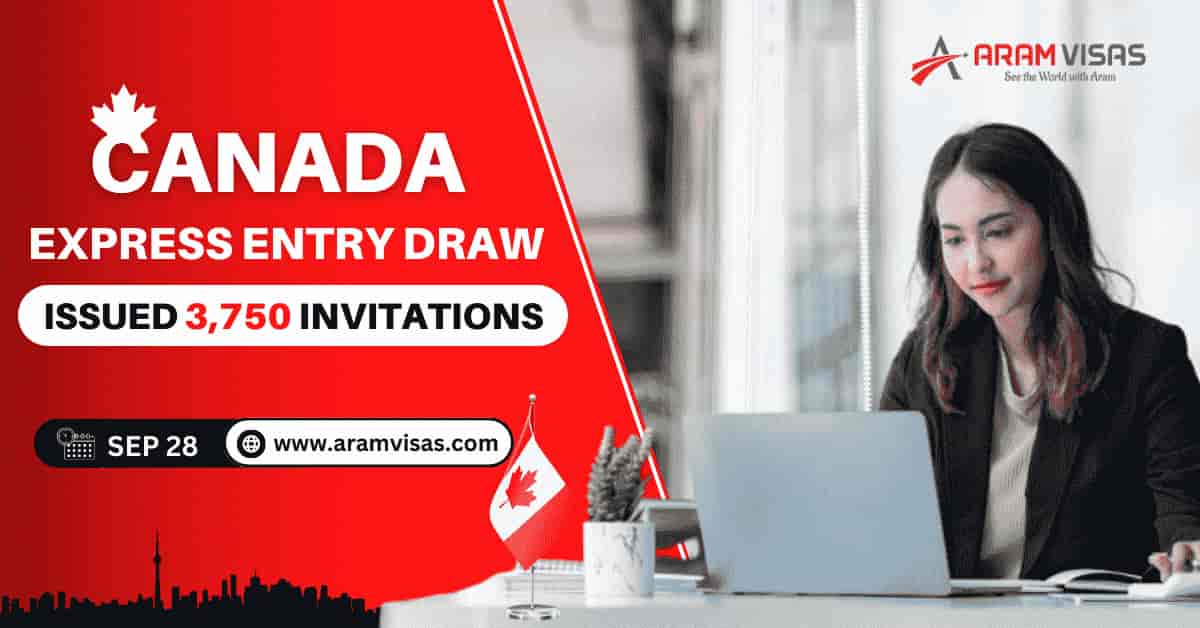 Recent Express Entry Draw – Canada Issued 3,750 Invitations To The Candidates
