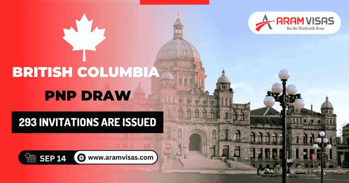 British Columbia Draw: Province Issued Minimum 292 Canada Immigration Invitations