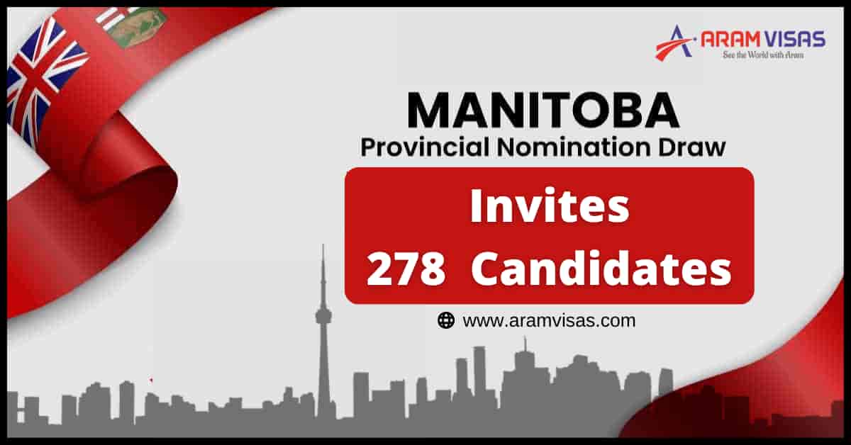 Province Invites 278 Canada Immigration Candidates In The Recent Manitoba PNP Draw