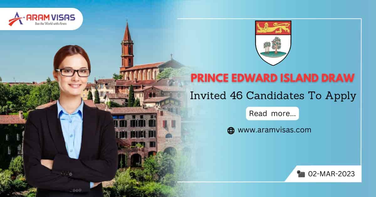 Prince Edward Island Draw 46 Candidates invited