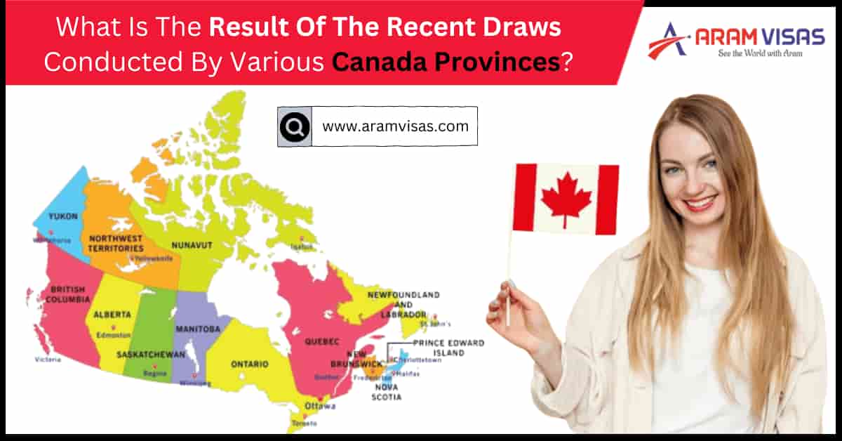 Result Of Recent Draws Conducted By Various Canada Provinces