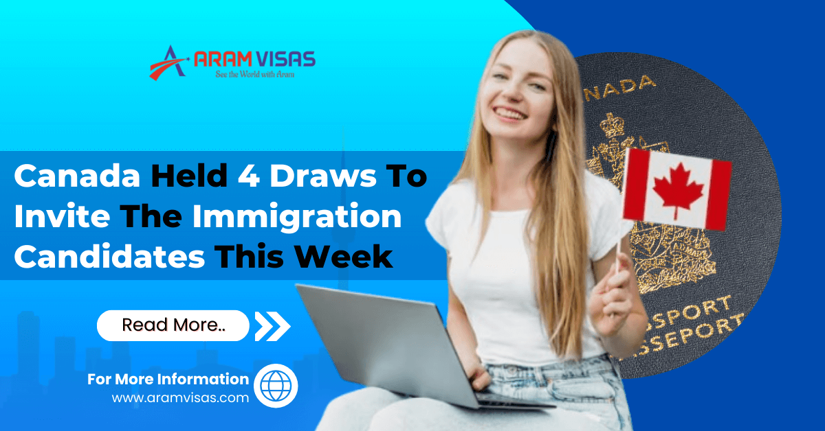 Canada Held 4 Draws To Invite The Immigration Candidates This Week